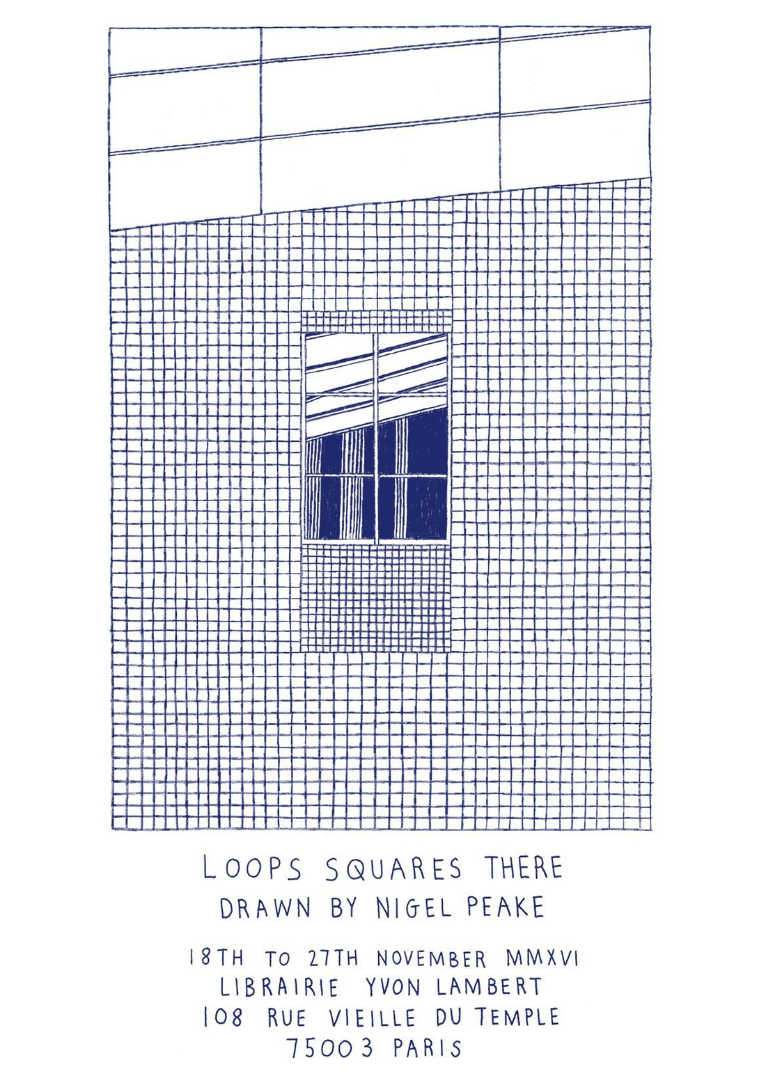 Nigel Peake - Loops, Squares and There