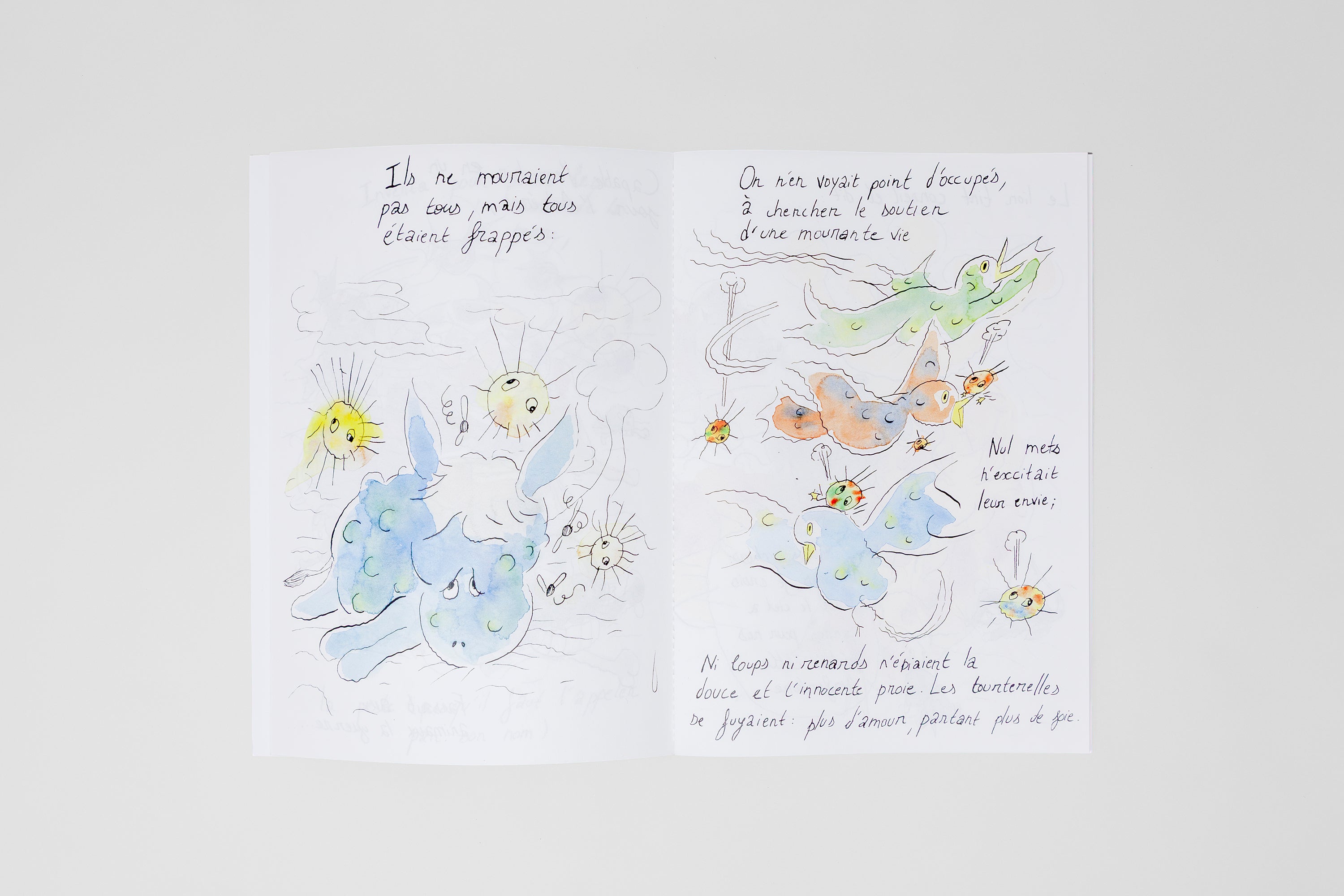 Henri Crabières - Les Animaux malades de la peste