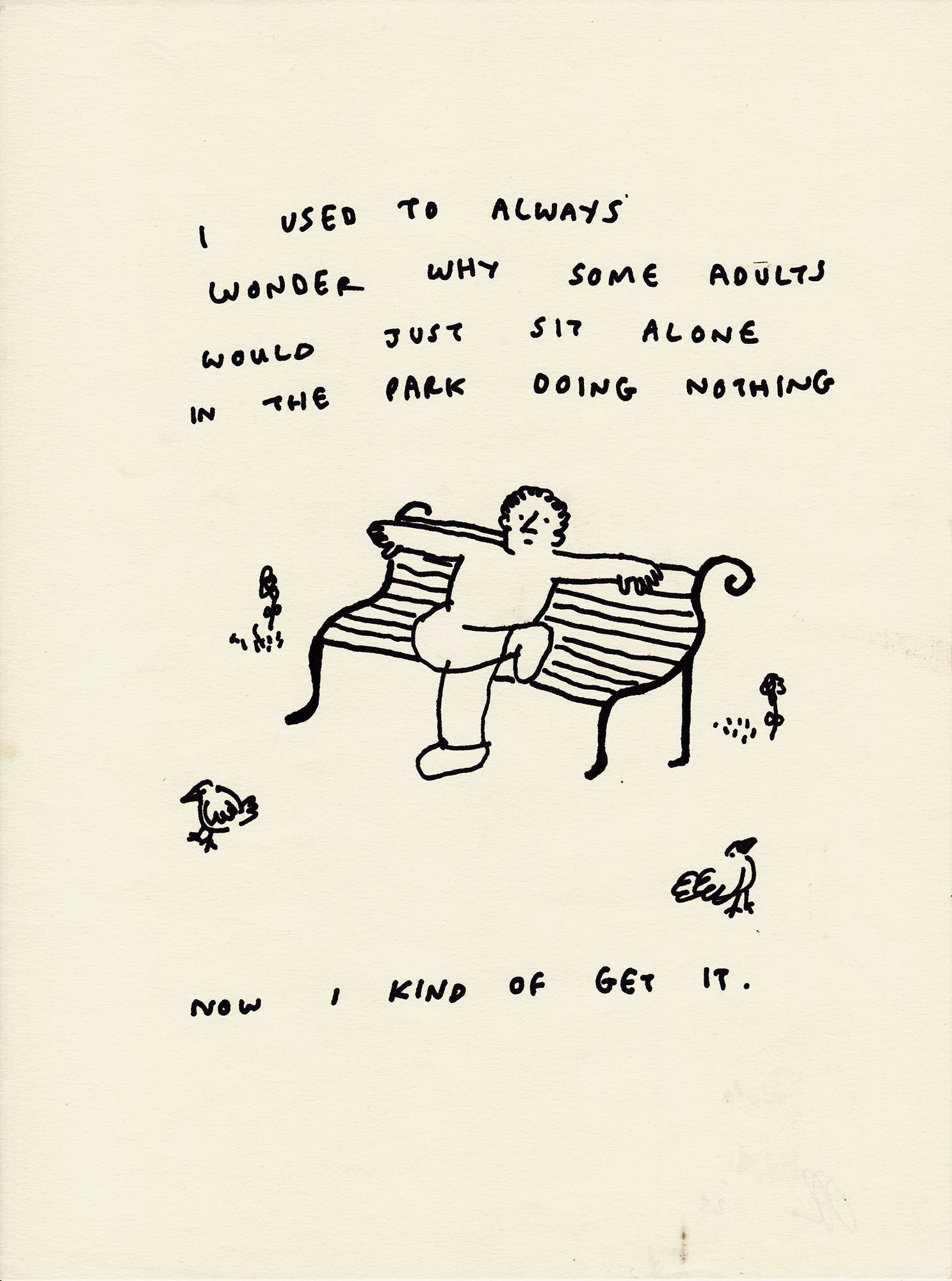 Orfeo Tagiuri - Little Passing Thoughts, 2023 (Drawings)