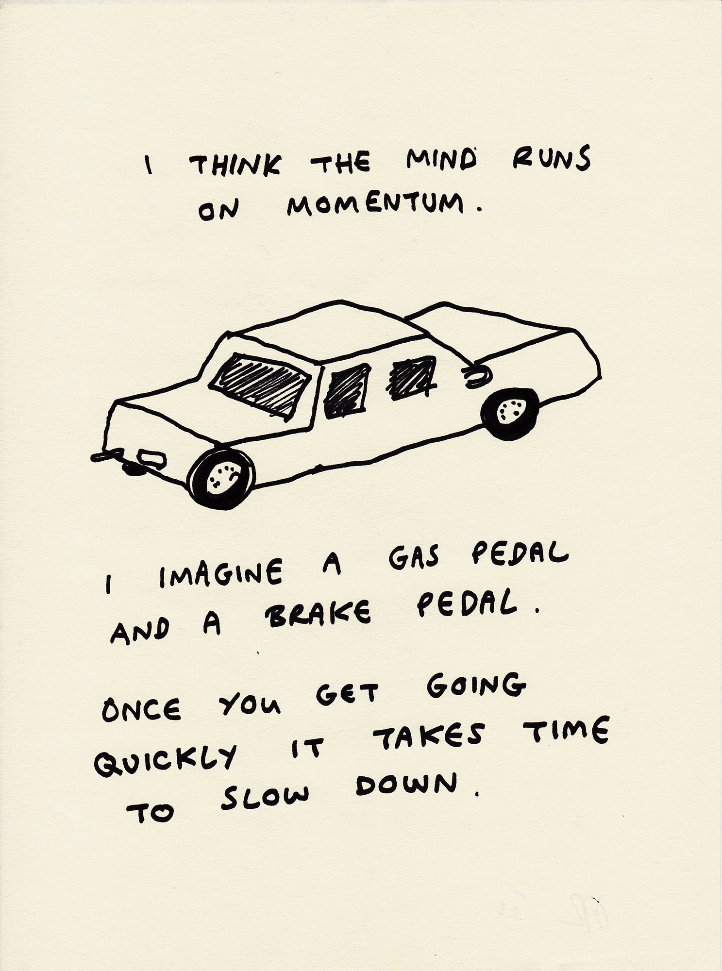 Orfeo Tagiuri - Little Passing Thoughts, 2023 (Drawings)