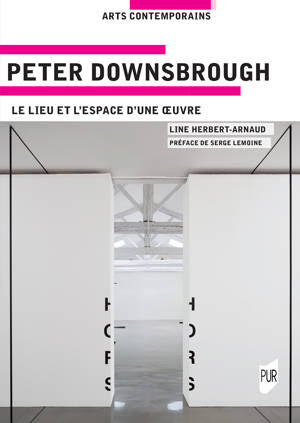 Line Herbert-Arnaud  - Peter Downsbrough : Le lieu et l'espace d'une oeuvre