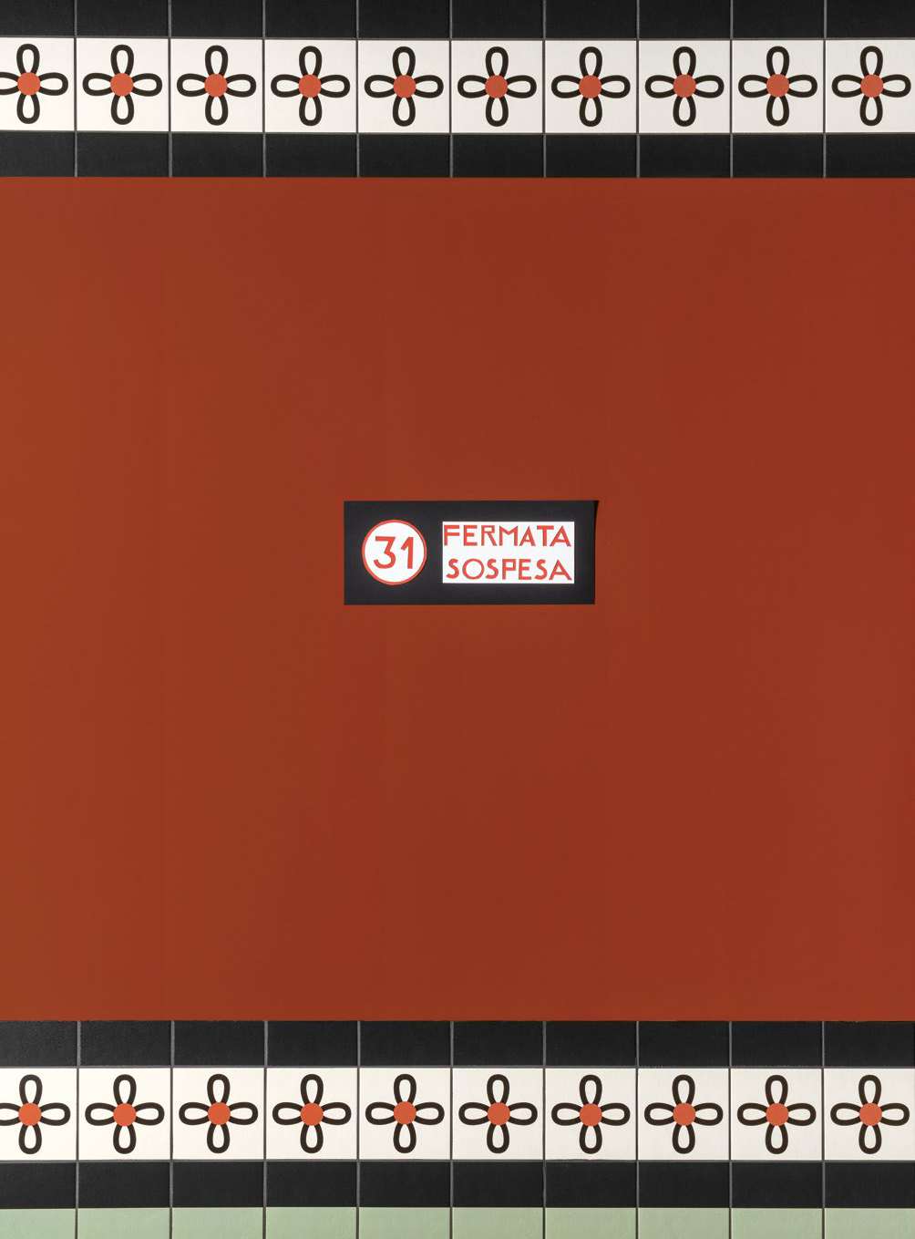 Nathalie Du Pasquier -  "Mattonelle Margherita" Tile