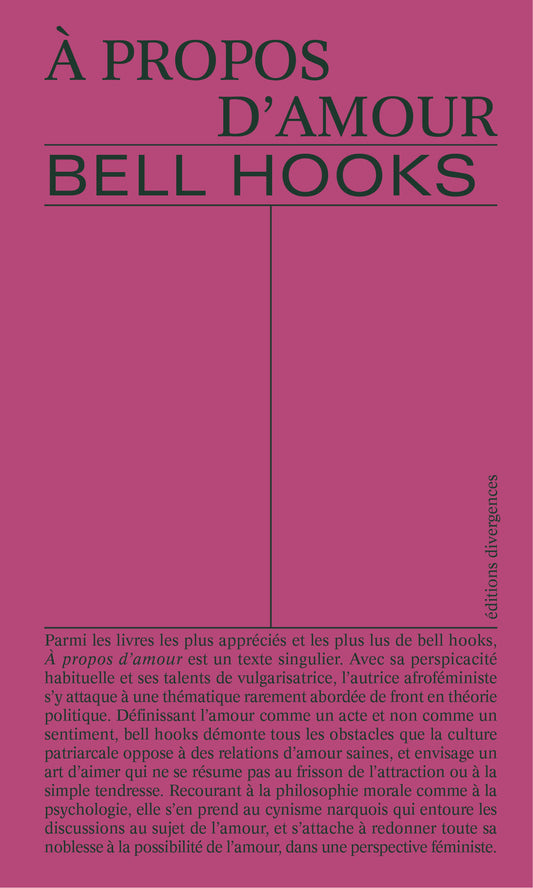bell hooks  - À Propos d'Amour