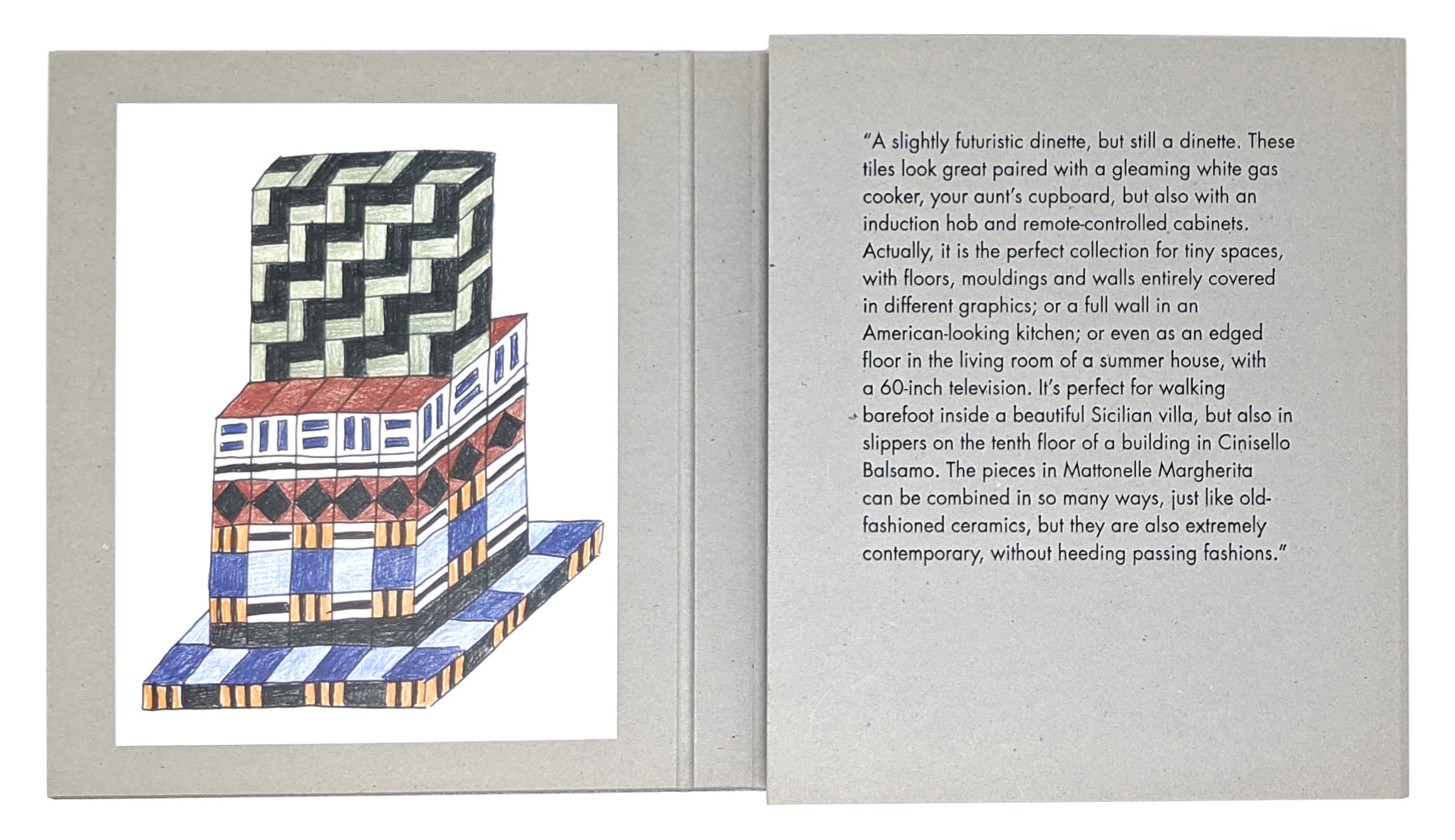 Nathalie Du Pasquier x Mutina - Mattonelle Margherita, 2020