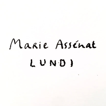 Marie Assénat x Lundi "Unchi ” T-shirt