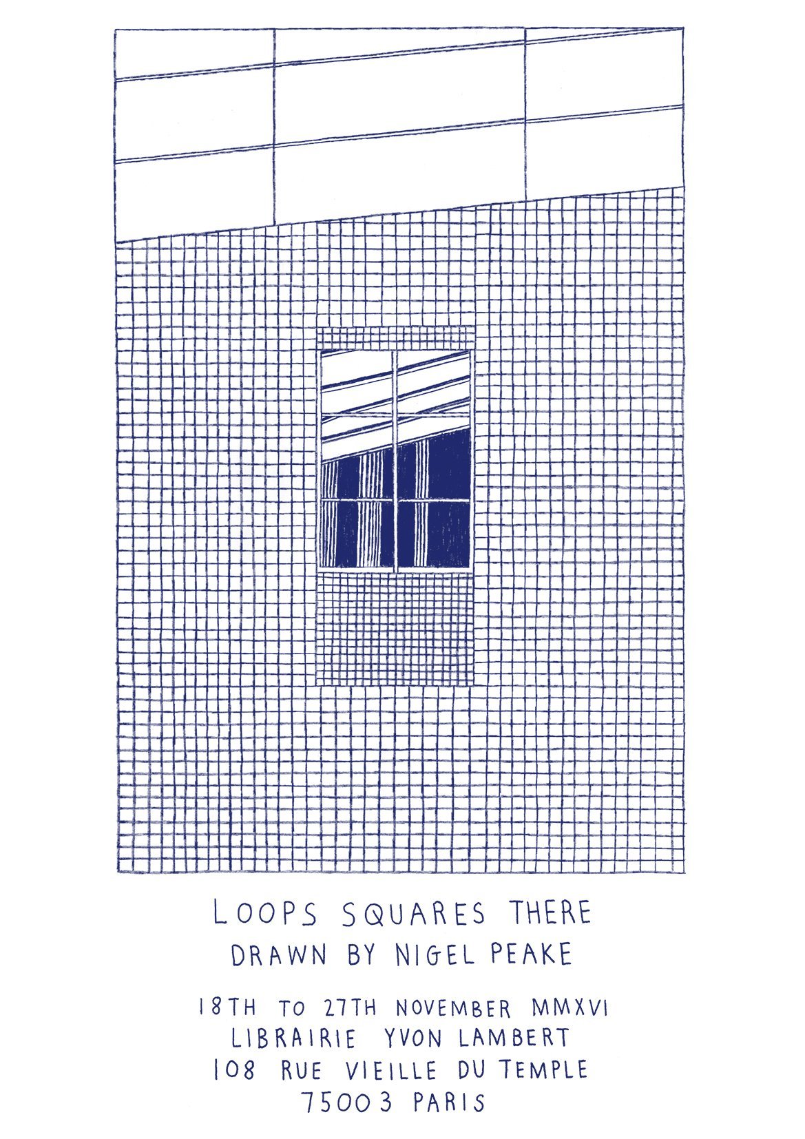Nigel Peake - Loops, Squares and There