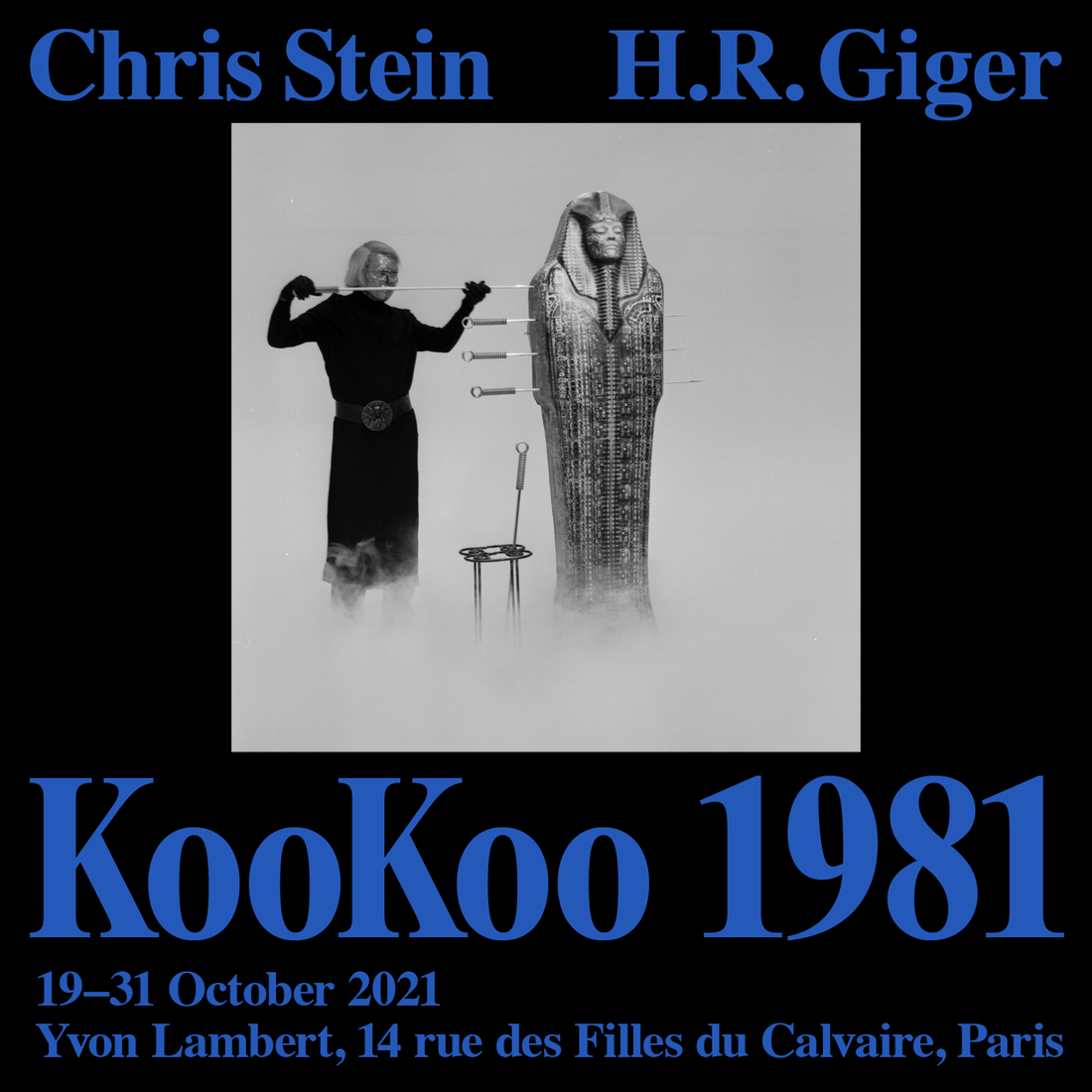 Chris Stein & H. R. Giger<br>« KooKoo 1981 »