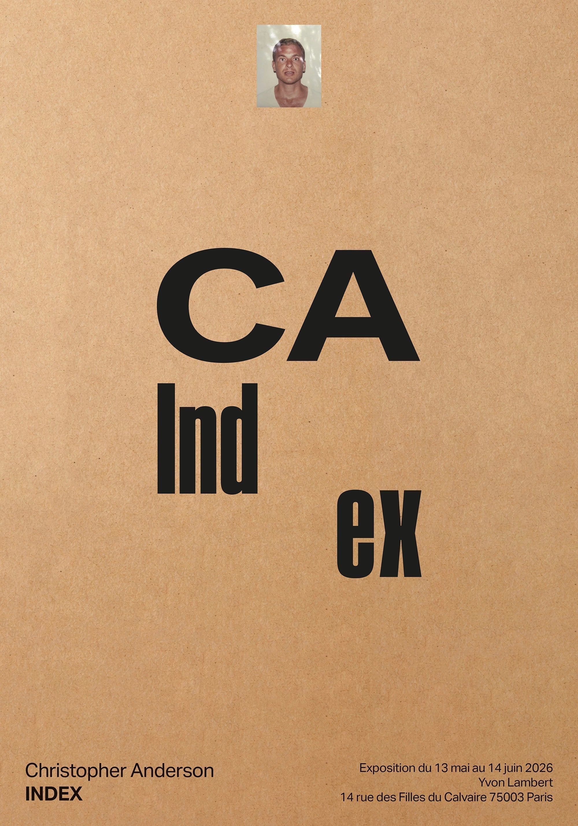 Christopher Anderson - Index – Yvon Lambert Paris