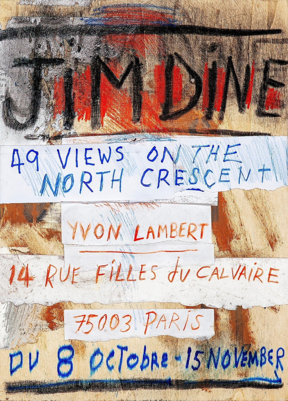 JIM DINE <br><em>49 VIEWS ON THE NORTH CRESCENT</em>