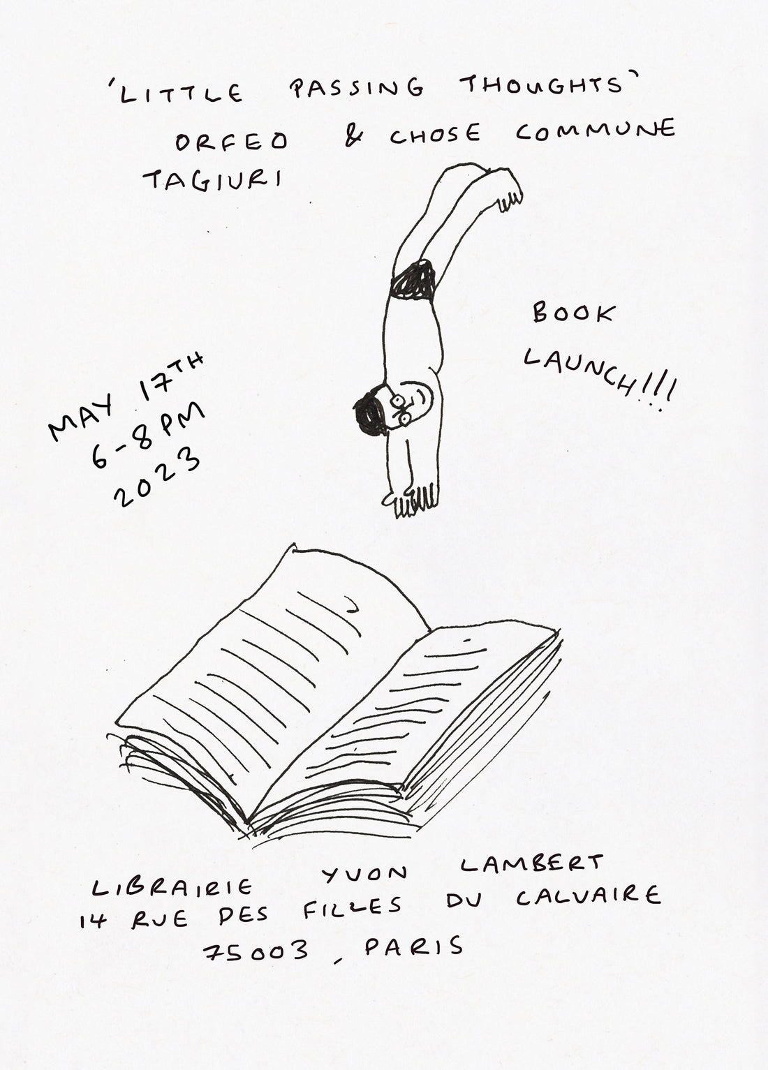 ORFEO TAGIURI <br>« LITTLE PASSING THOUGHTS »