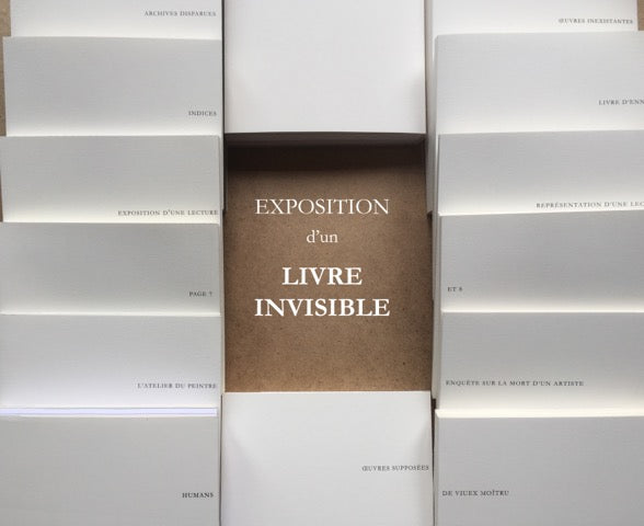 Bernard Ollier - Livre Invisible