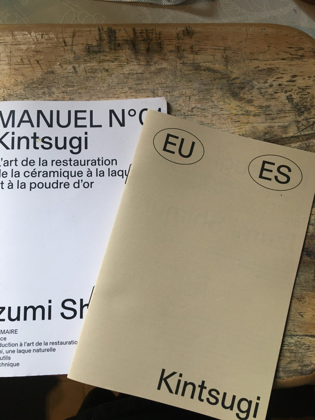 Manuel N°01 - Izumi Shimura - Kintsugi