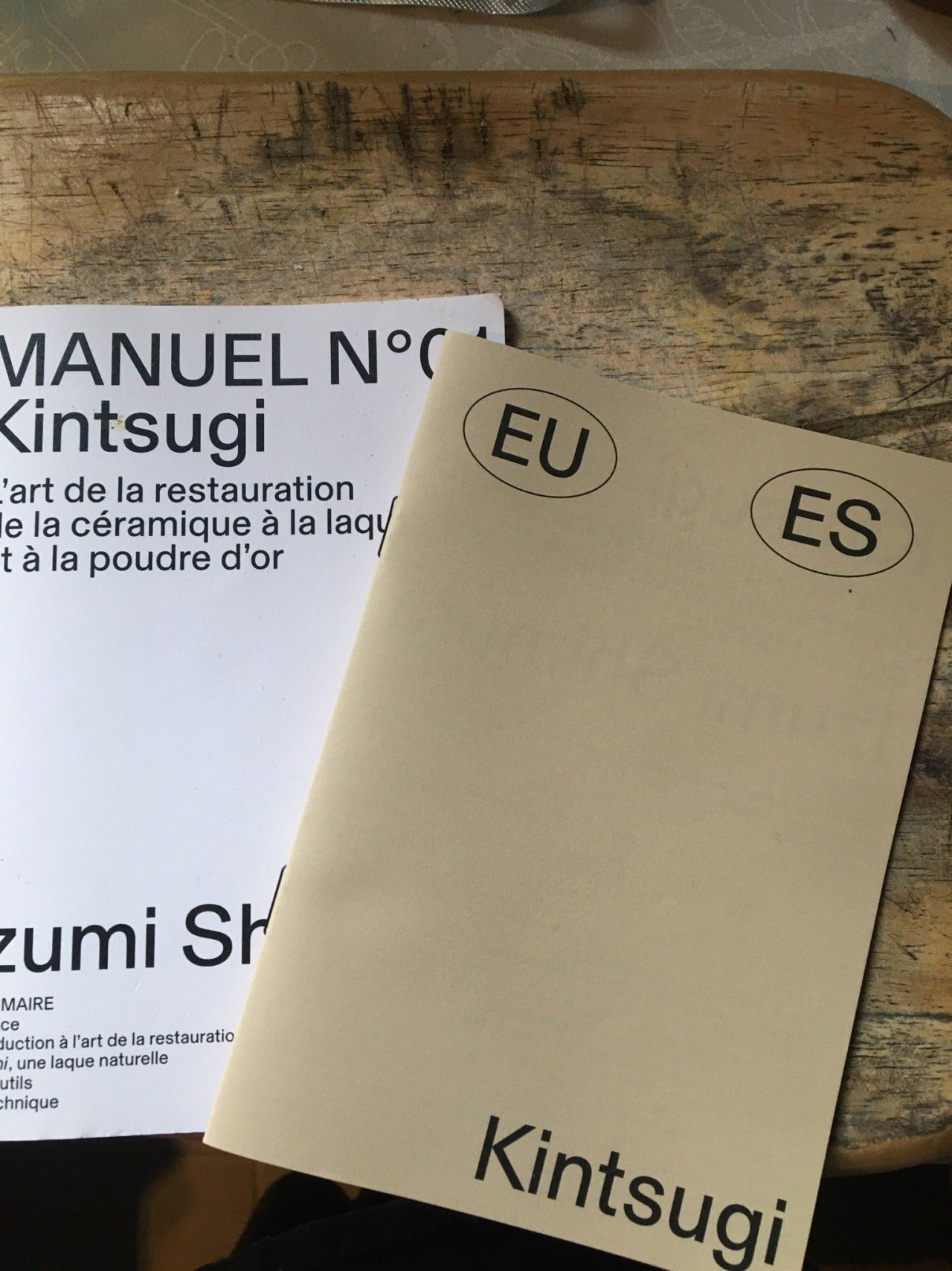 Manuel N°01 - Izumi Shimura - Kintsugi