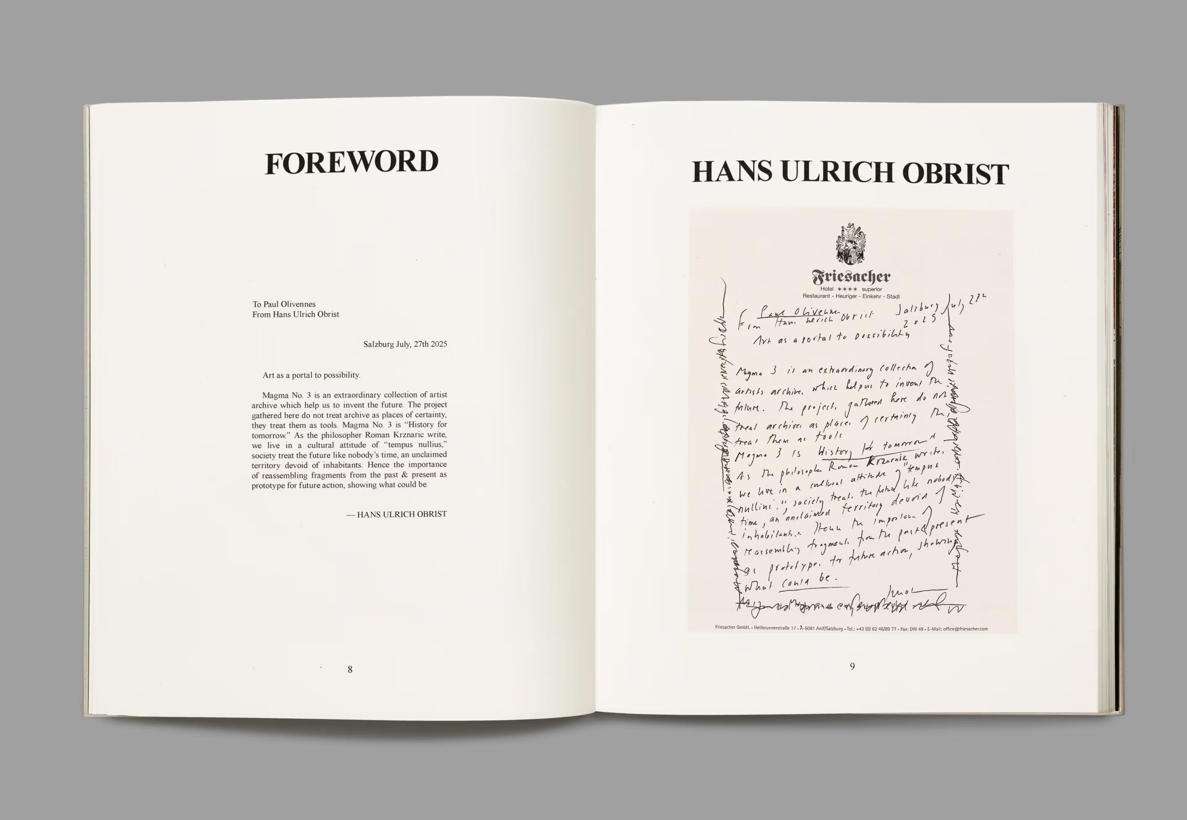 Magma - Issue N°3 "Archive of the Future"