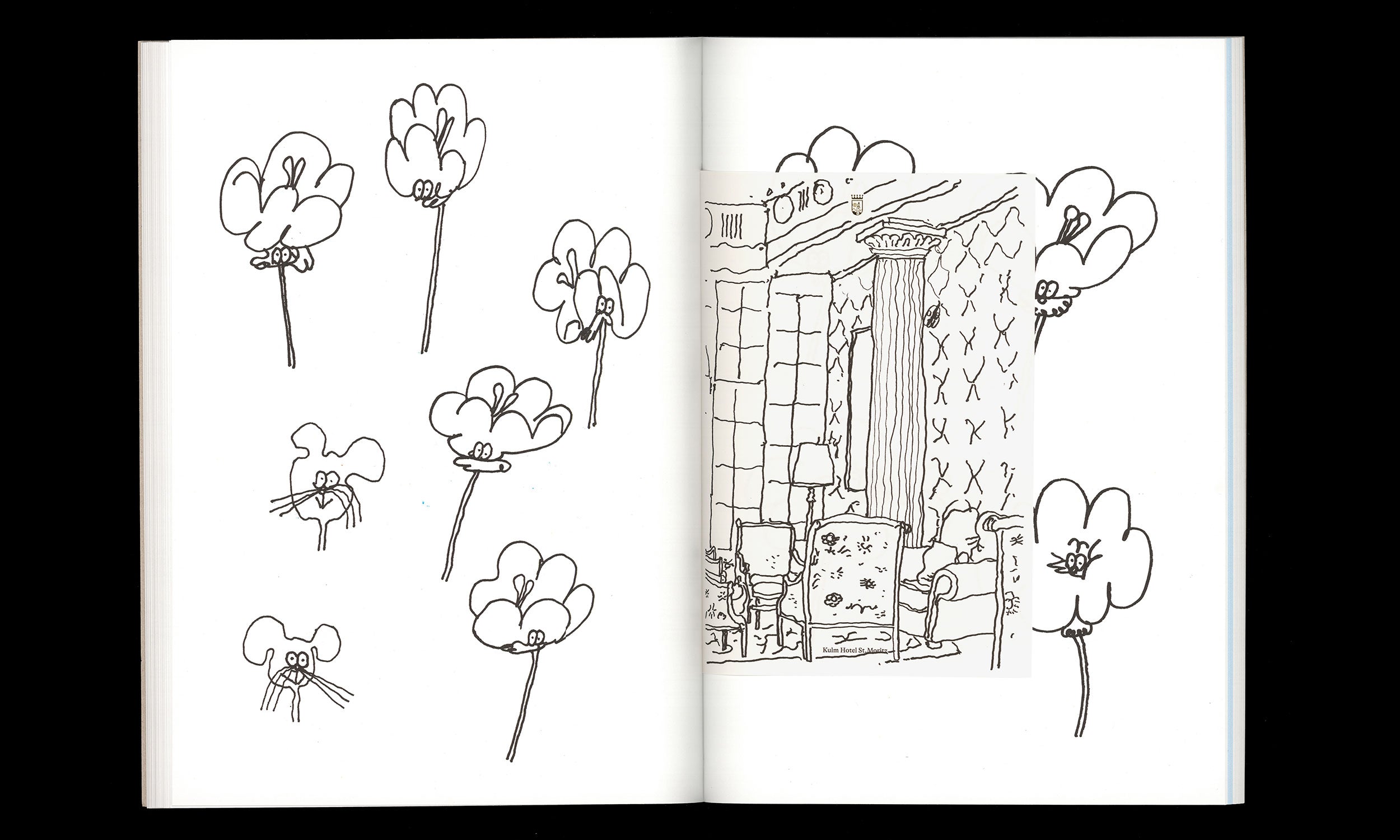 Stefan Marx - St. Moritz, A Coloring Book