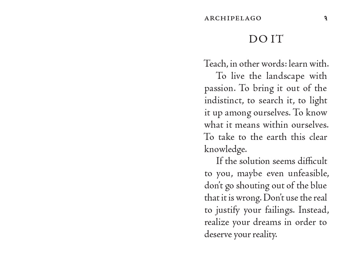 Édouard Glissant & Hans Ulrich Obrist - The Archipelago Conversations