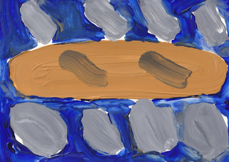 Masanao Hirayama - 雨、フランスパン (10006), 2024