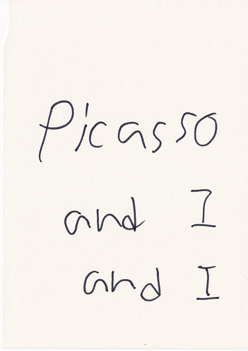 Masanao Hirayama - Picasso and I and I, 2026 (Original Drawings)