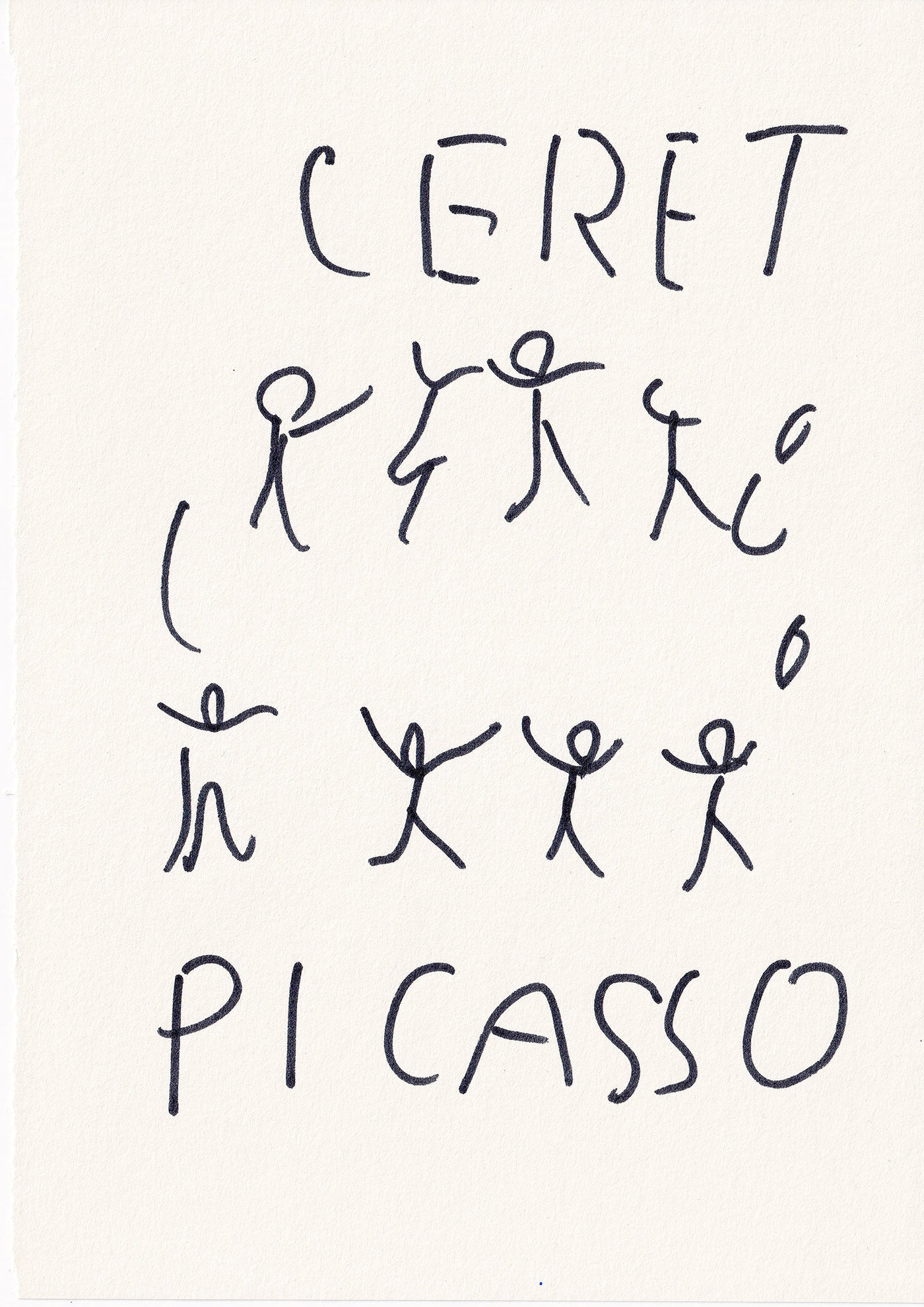 Masanao Hirayama - Picasso and I and I, 2026 (Original Drawings)