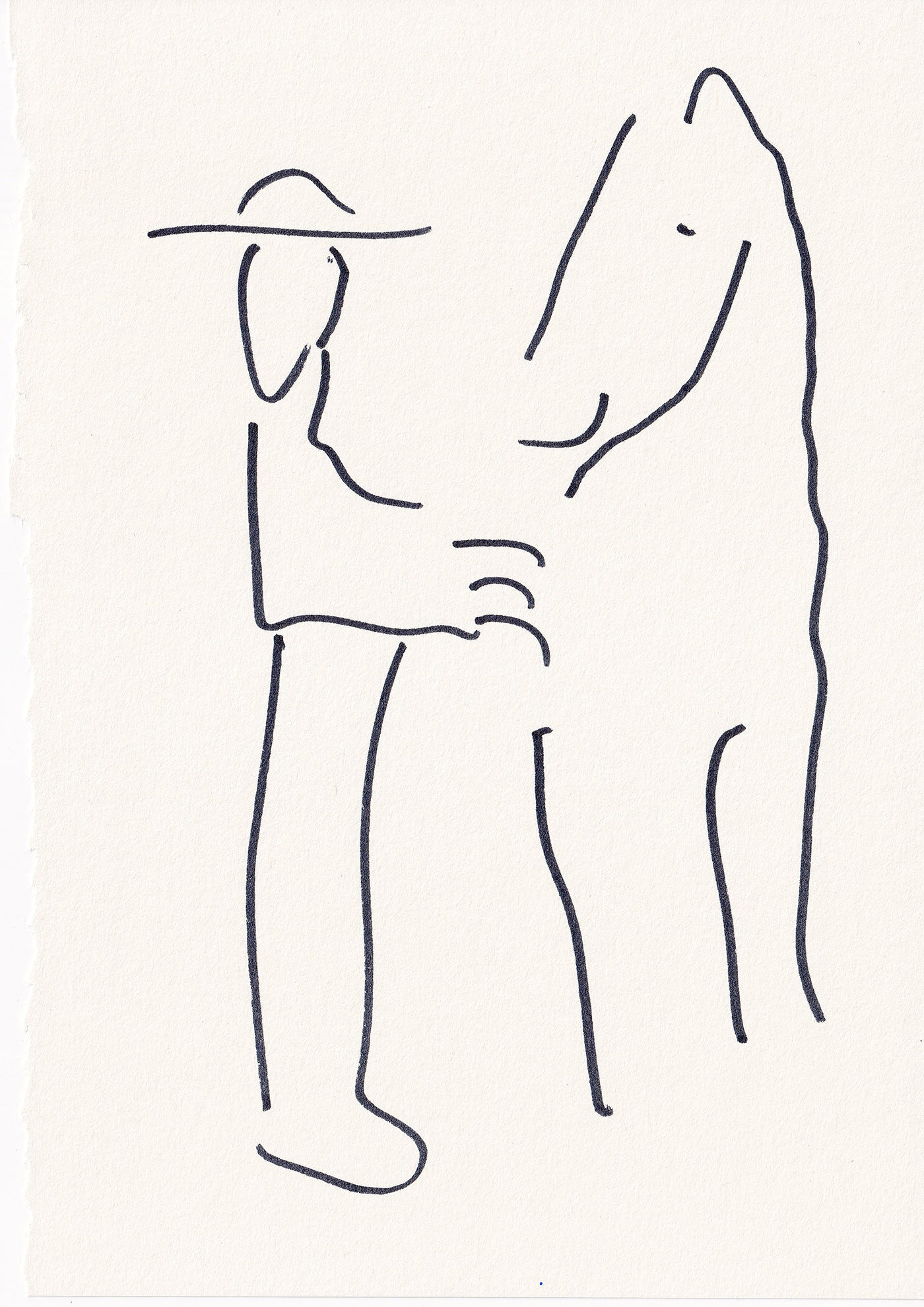 Masanao Hirayama - Picasso and I and I, 2026 (Original Drawings)