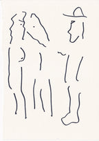 Masanao Hirayama - Picasso and I and I, 2026 (Original Drawings)