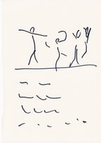 Masanao Hirayama - Picasso and I and I, 2026 (Original Drawings)
