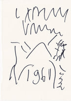 Masanao Hirayama - Picasso and I and I, 2026 (Original Drawings)