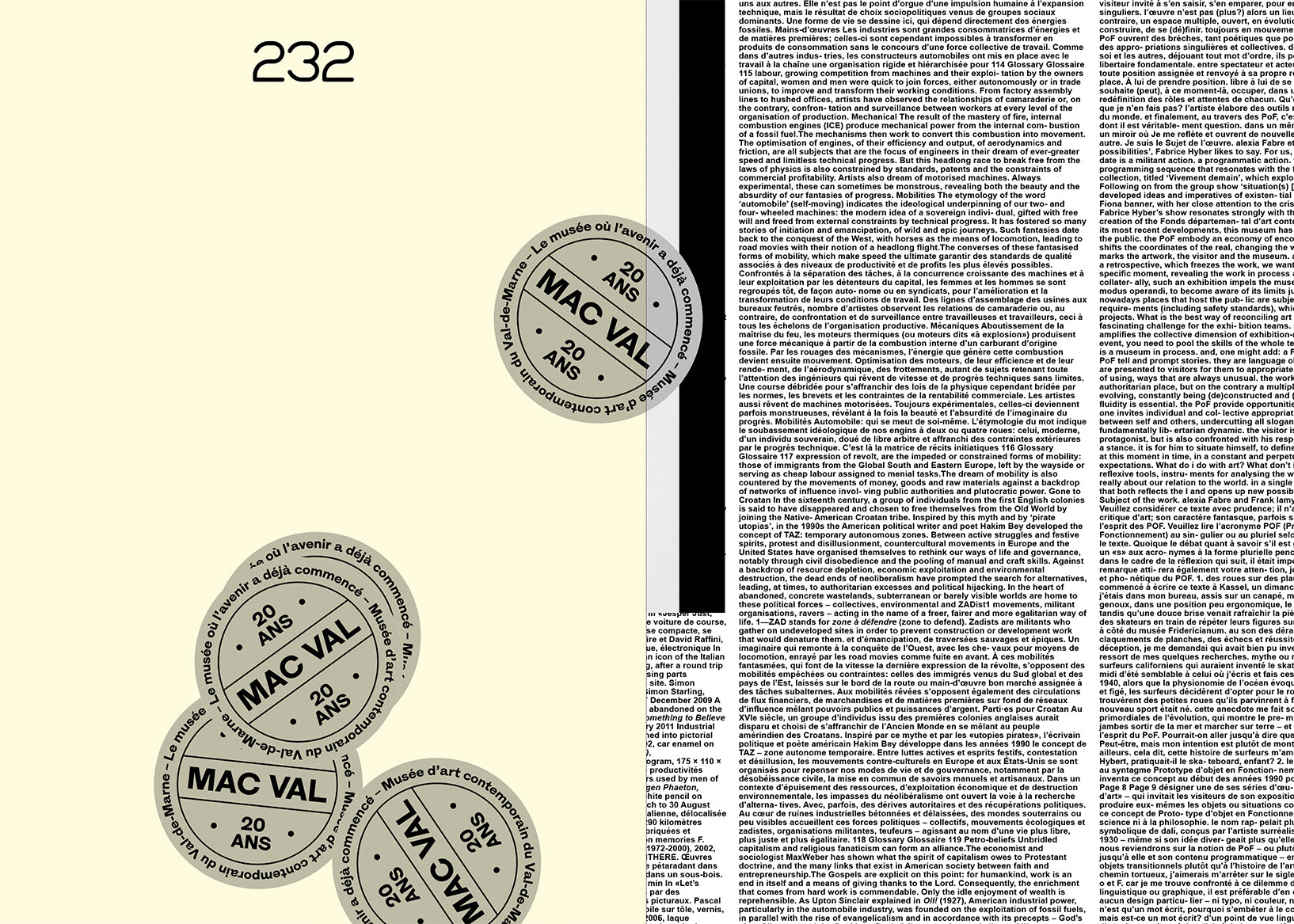 16 millions de signes – From and about books