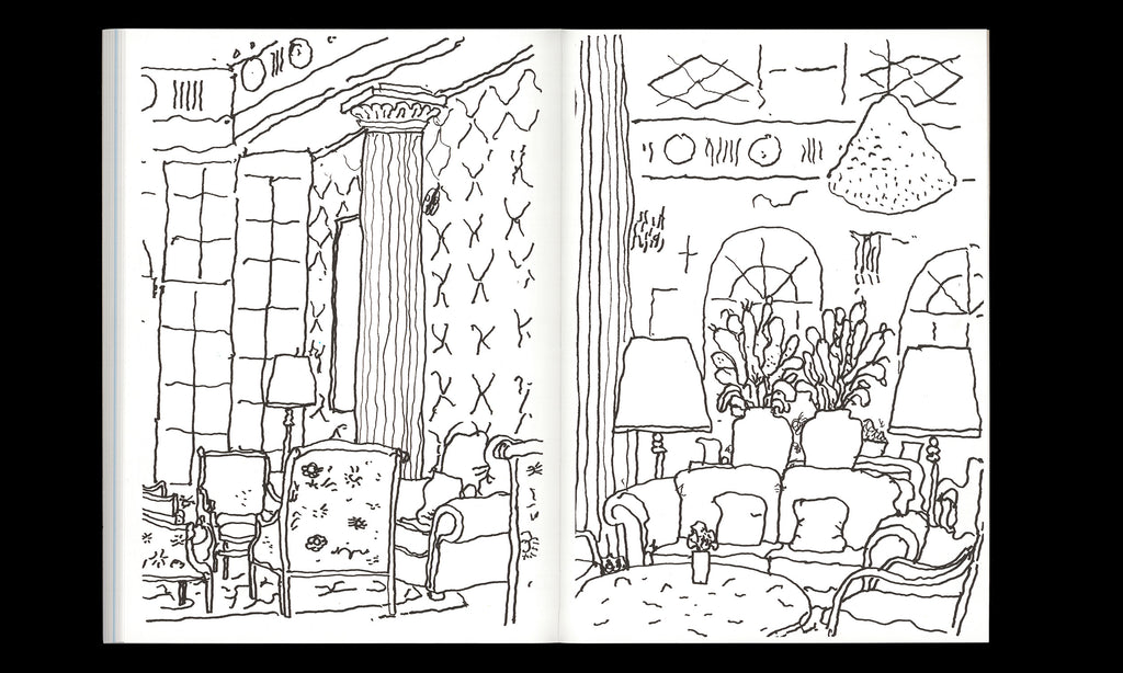 Stefan Marx - St. Moritz, A Coloring Book