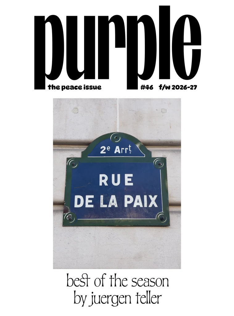 Purple Fashion - Issue 46 "The Peace Issue"