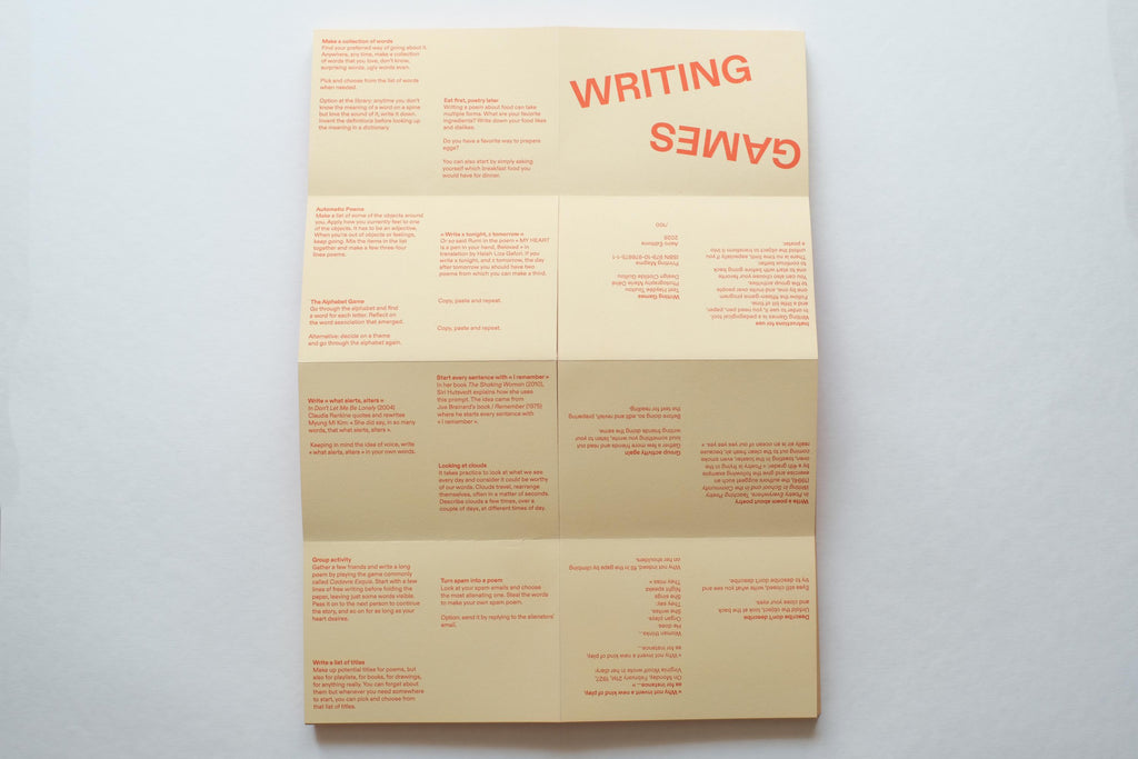 Haydée Touitou - Writing games