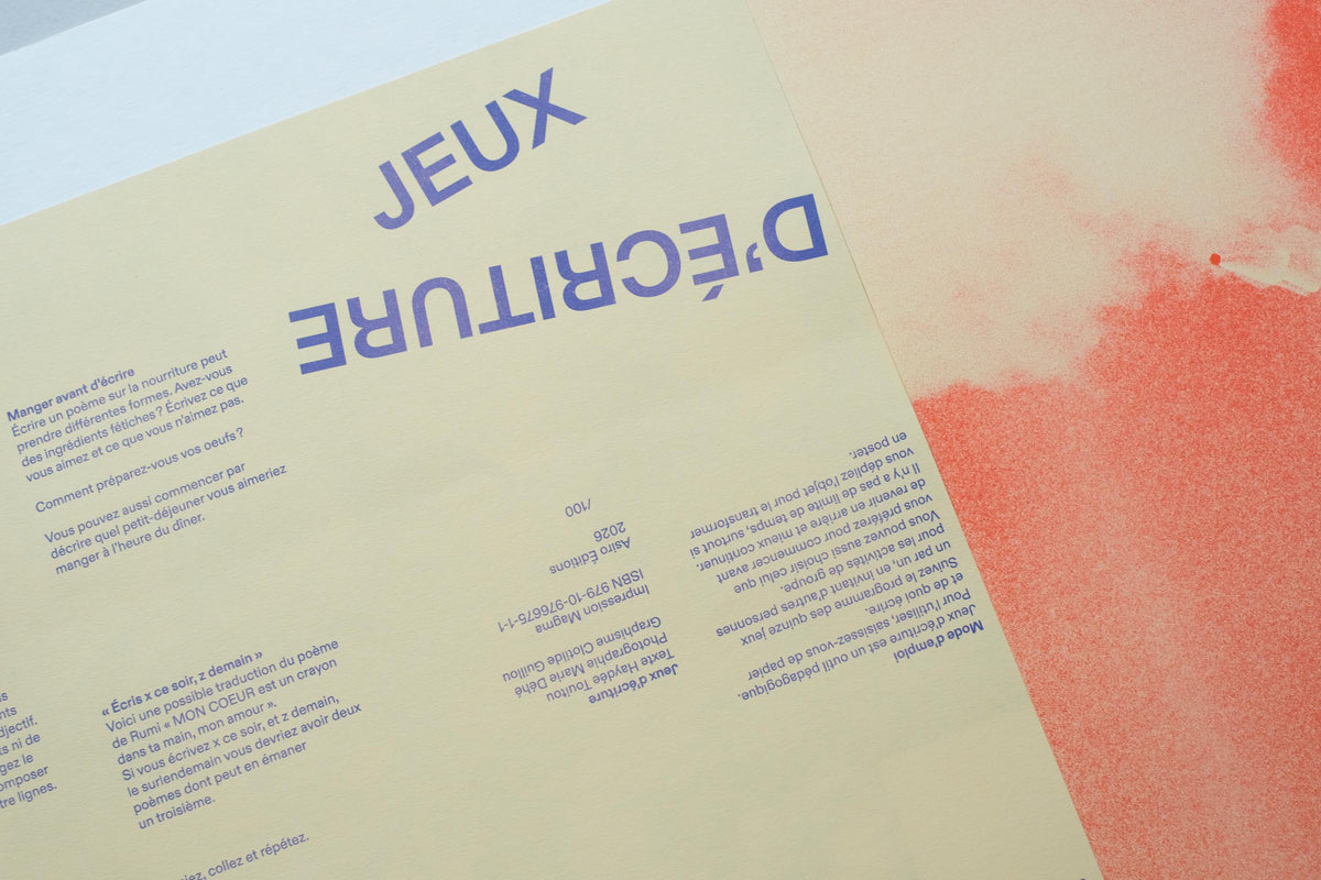 Haydée Touitou - Writing games