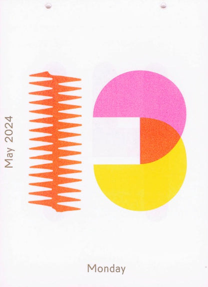Karel Martens - Every Day is a New Day (2024 Calendar)