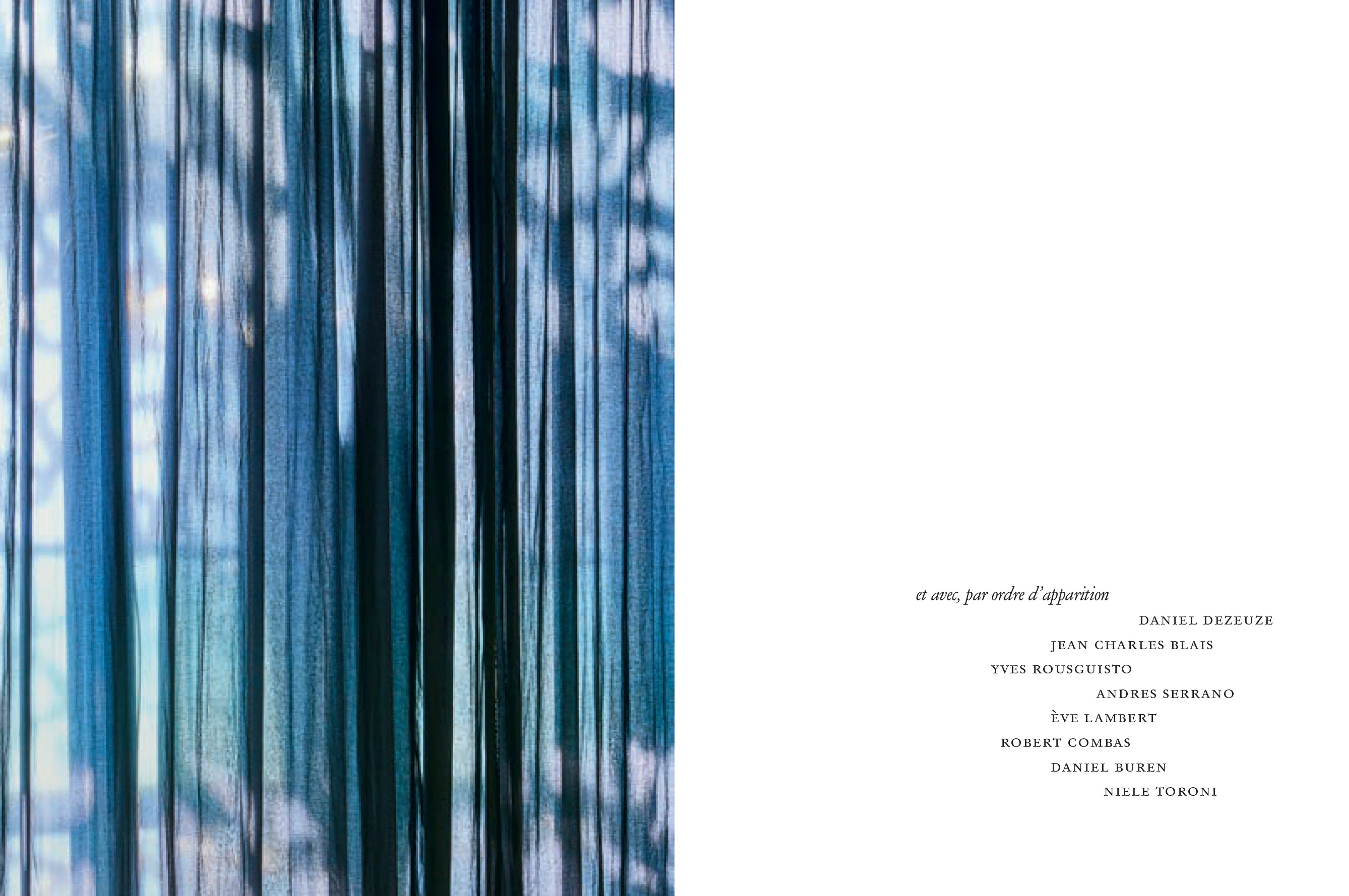 Yvon Lambert au Mucem - Une pièce en cinq actes