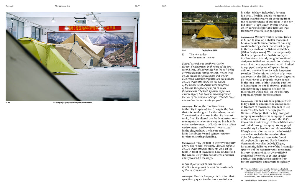 Typologie - The Camping Tent