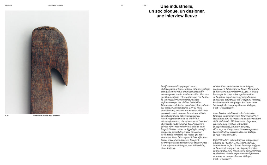 Typologie - The Camping Tent