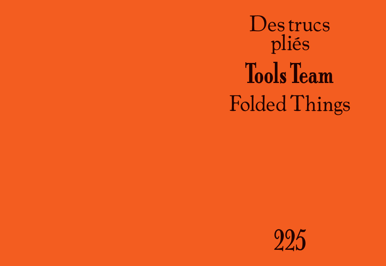 Tools - N°3 To Fold