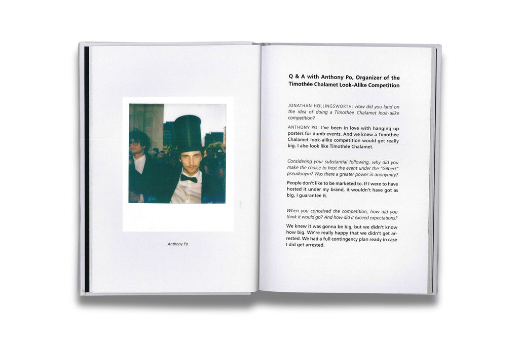 Jonathan Hollingsworth - Call me Timothée