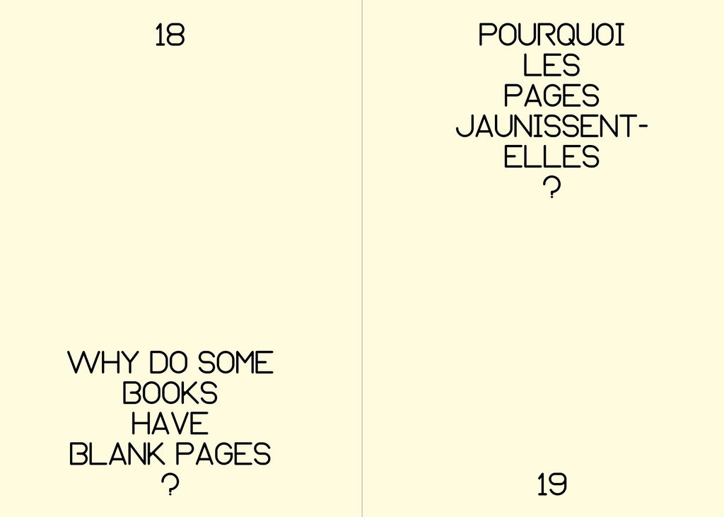 16 millions de signes – From and about books