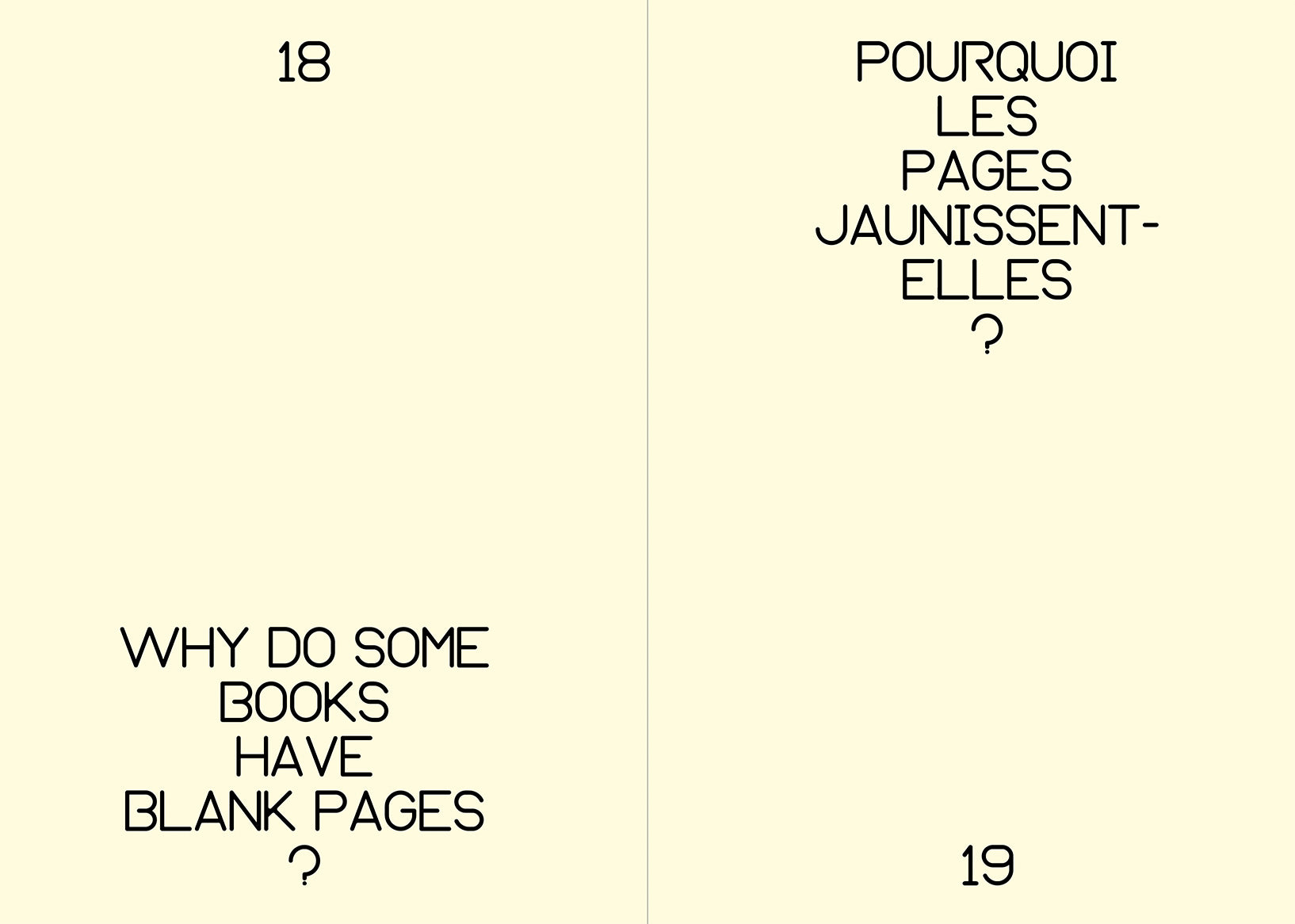 16 millions de signes – From and about books