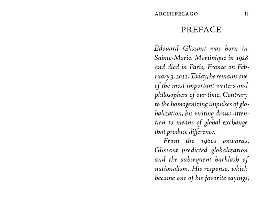 Édouard Glissant & Hans Ulrich Obrist - The Archipelago Conversations