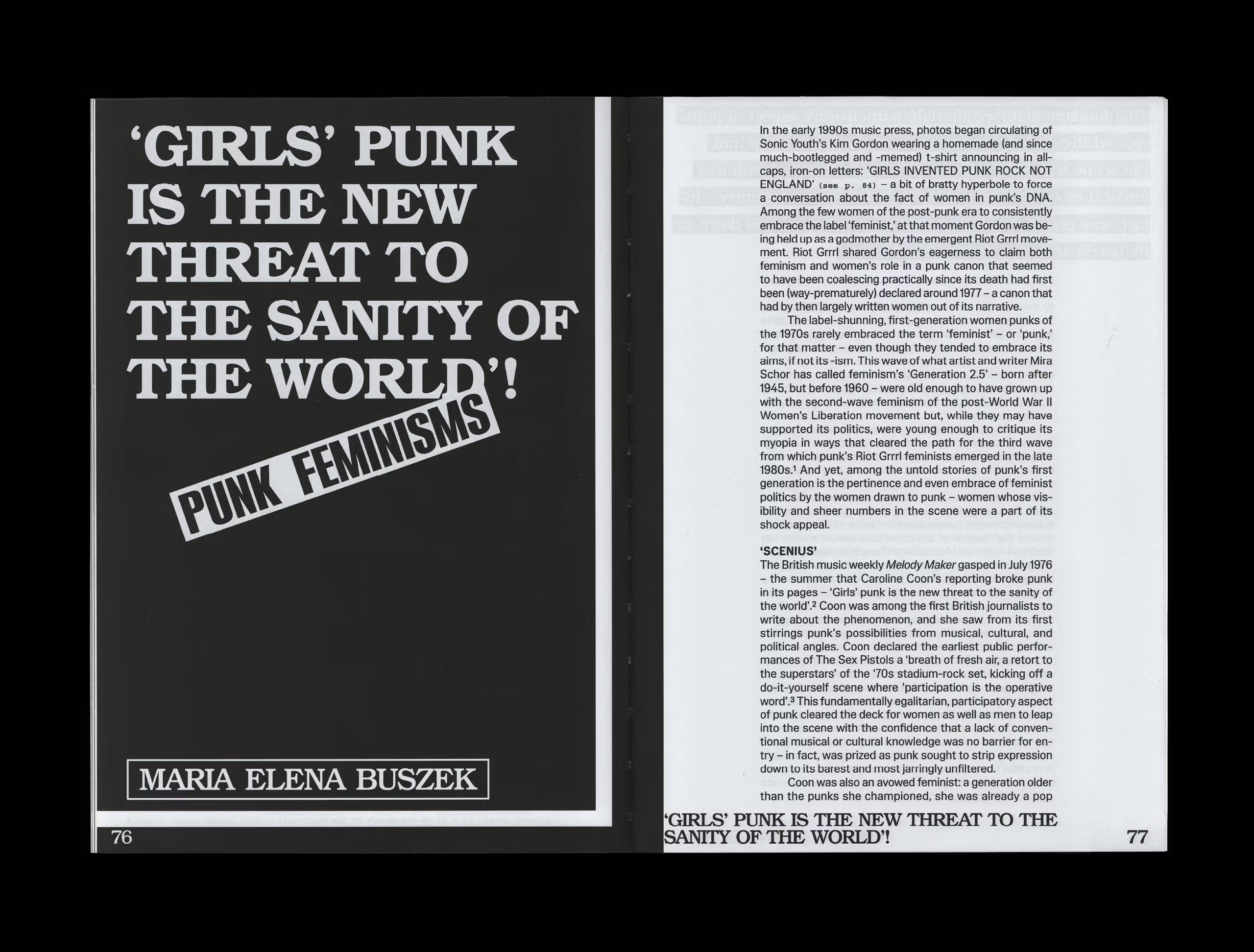 Marie Arleth Skov - UNRULY. The Body in Punk
