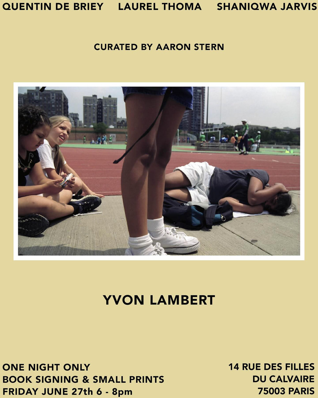 Quentin de Briey, Laurel Thoma, Shaniqwa Jarvis (curated by Aaron Stern)