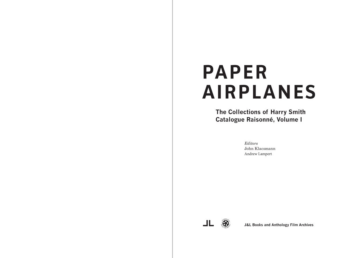 Paper Airplanes: The Collections of Harry Smith