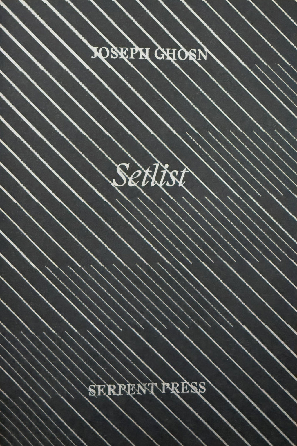 Joseph Ghosn - Setlist