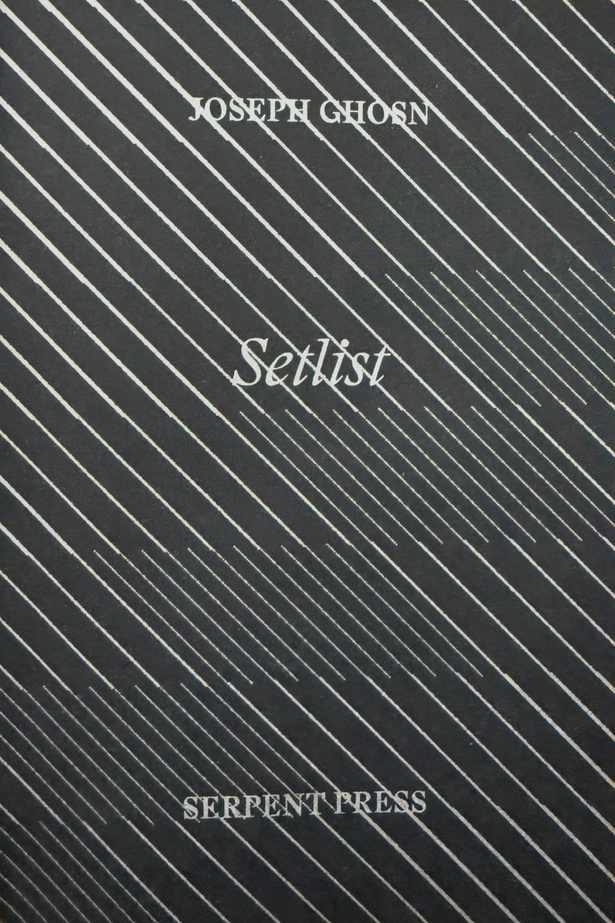 Joseph Ghosn - Setlist