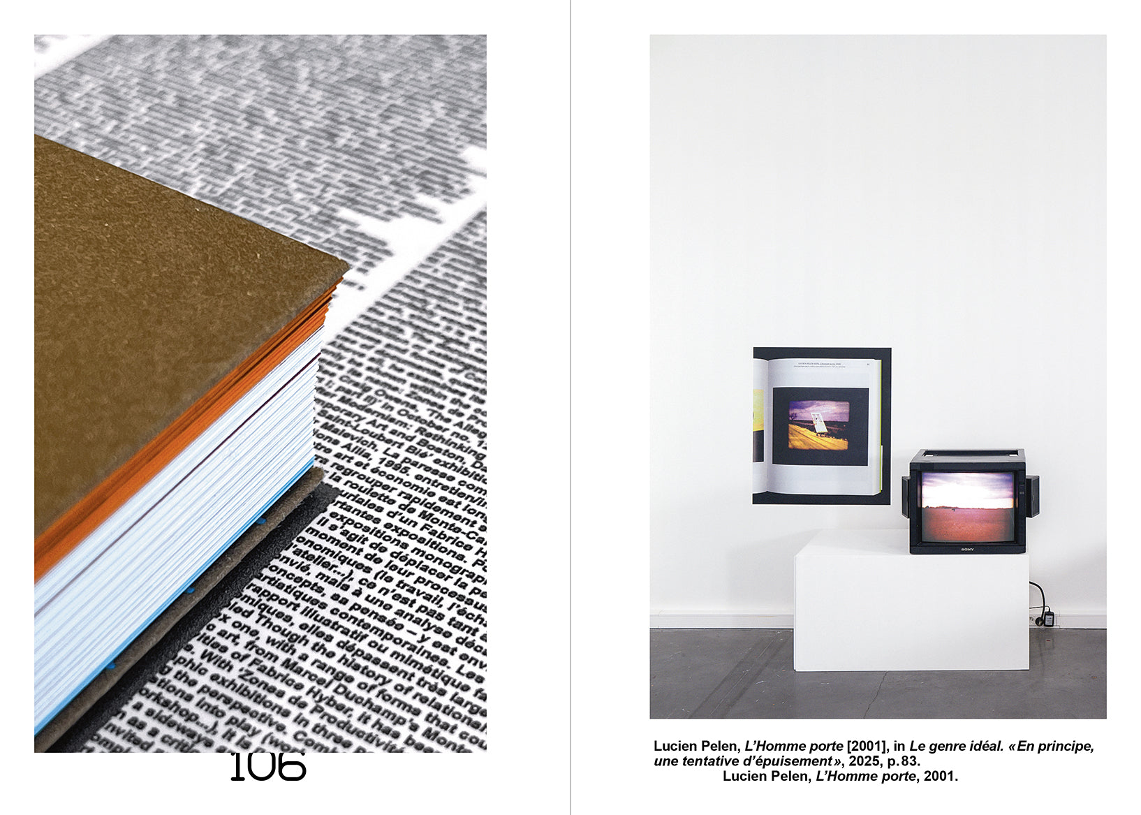 16 millions de signes – From and about books