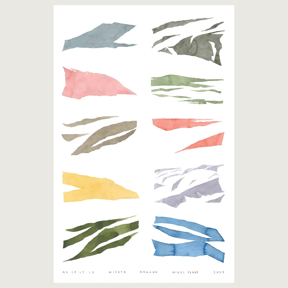 Nigel Peake - As if it is (Poster)