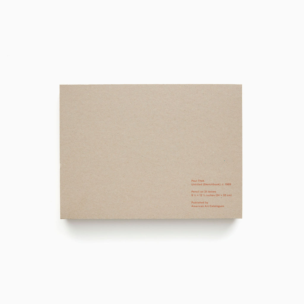 Paul Thek - Untitled Sketchbook