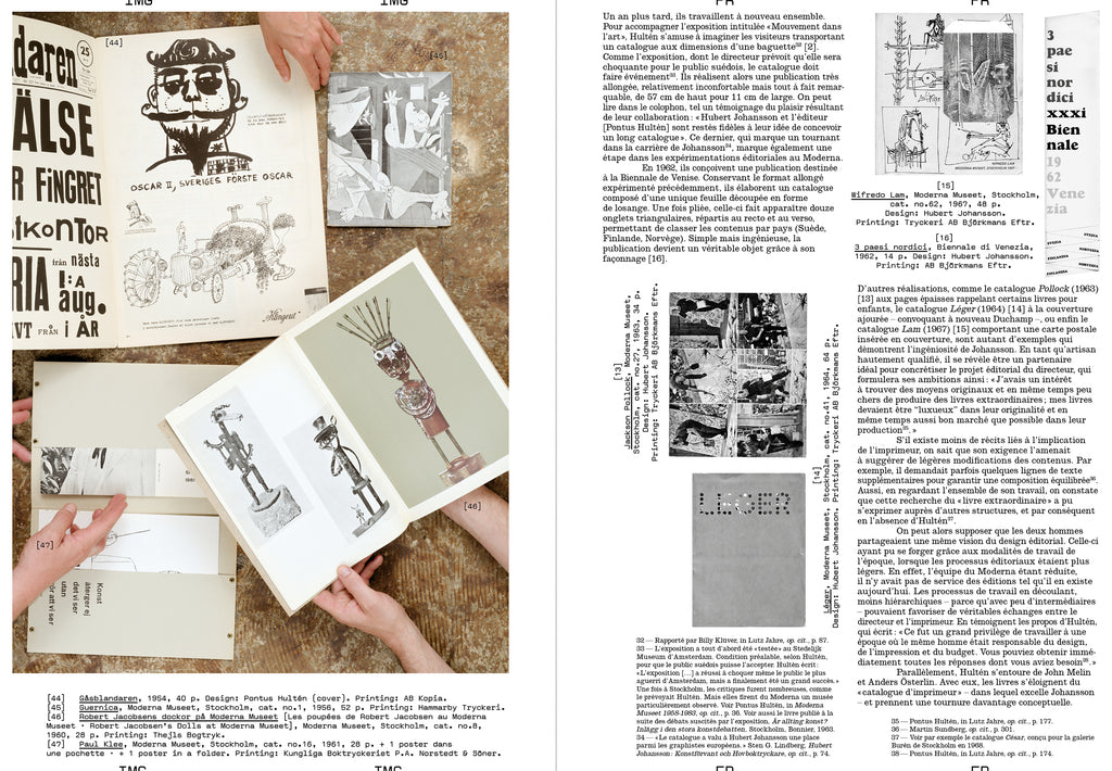 Revue Faire - N°54 "The Director, the Graphic Designer, and the Printer: Pontus Hultén and the Making of the Catalog, 1960-1973"